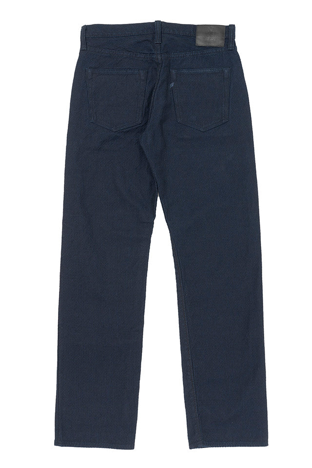 Yves denim pants※最終値下げ Pure Blue Japan – Indigo x Black Sashiko Regular Tapered Pants