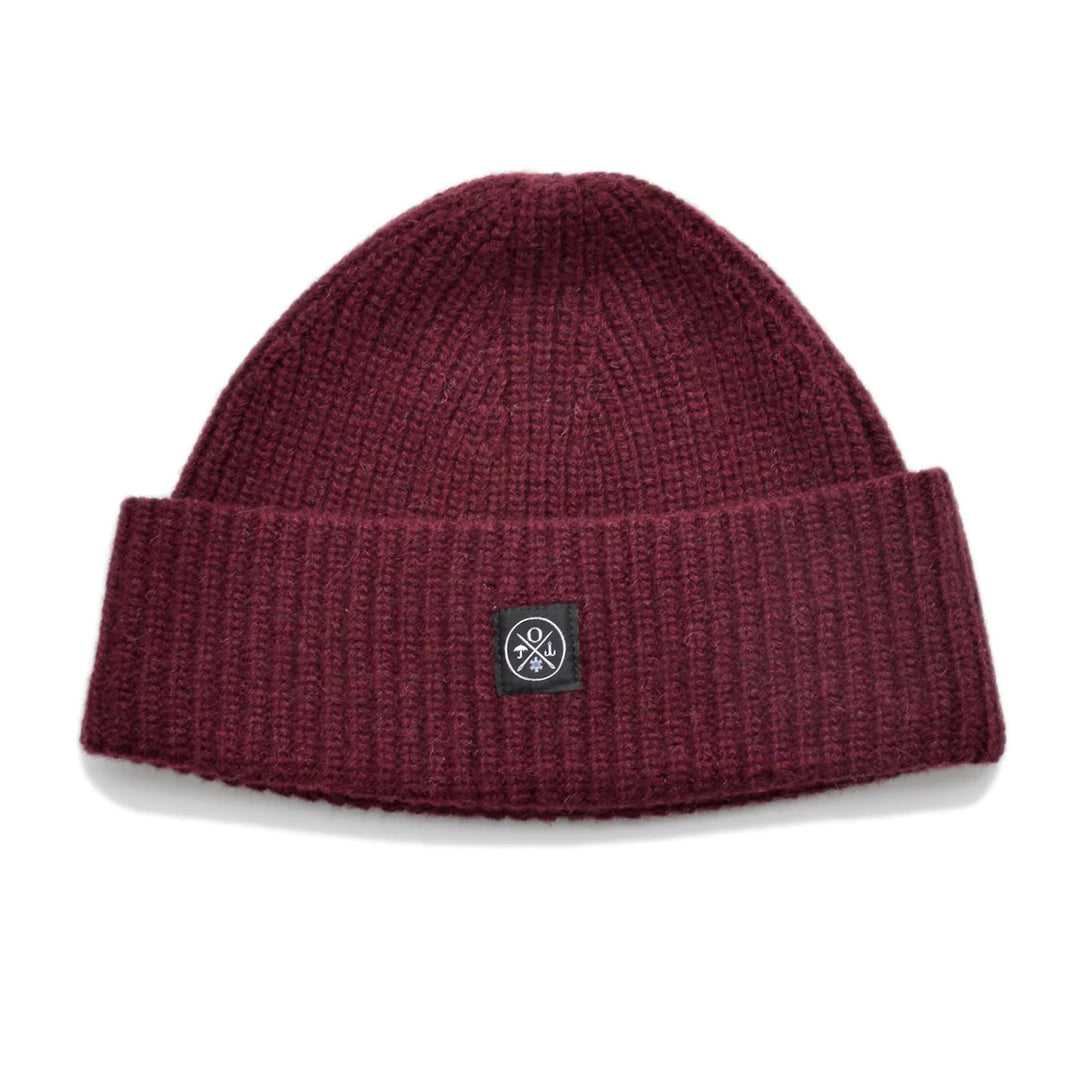 Outclass Cashmere Toque - Maroon