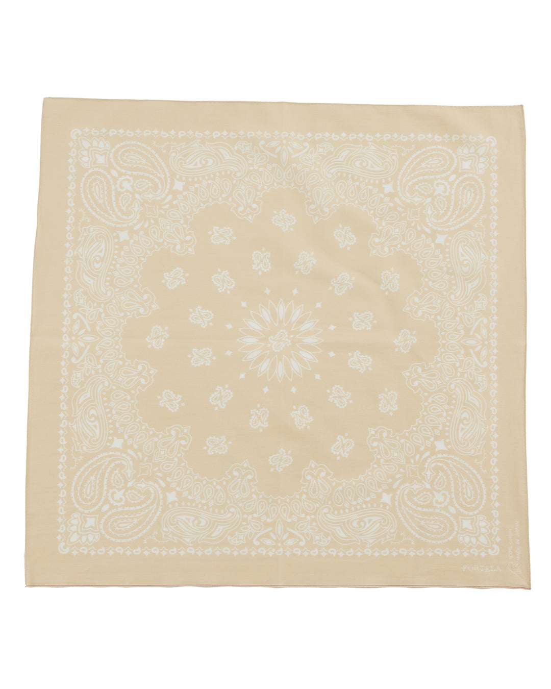 Fortela Paisley Bandana - Beige