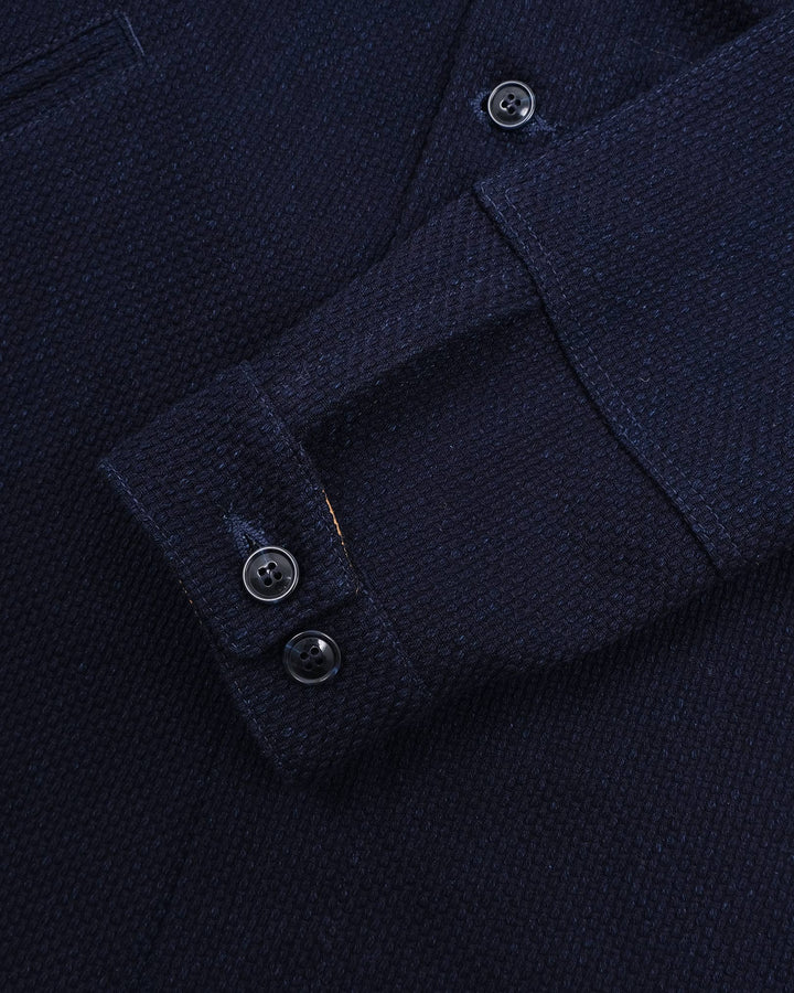 Dehen Crissman Overshirt - Indigo Sashiko