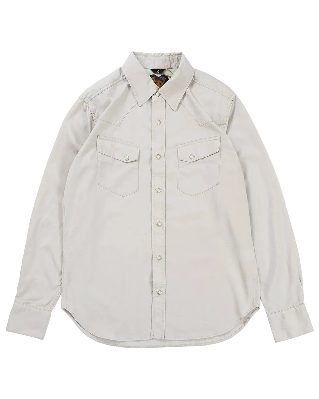 Indigofera - Buster Twill Grey Western Shirt