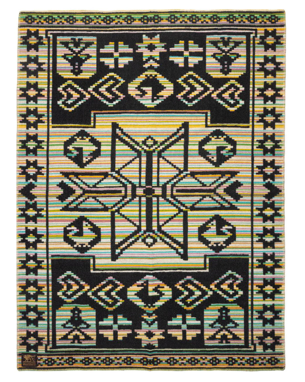 Indigofera - "Revinge" Wool Blanket