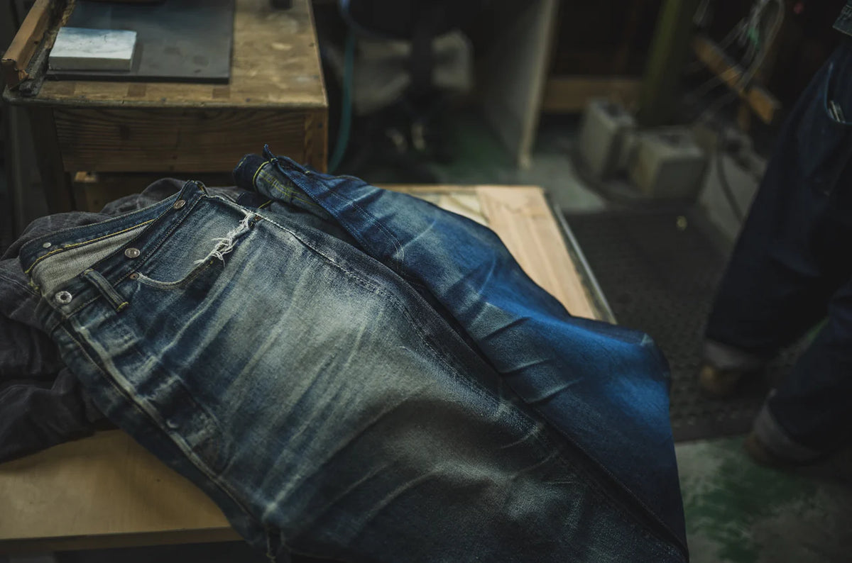 TCB - Faded s40's Fat Cat Records Jeans