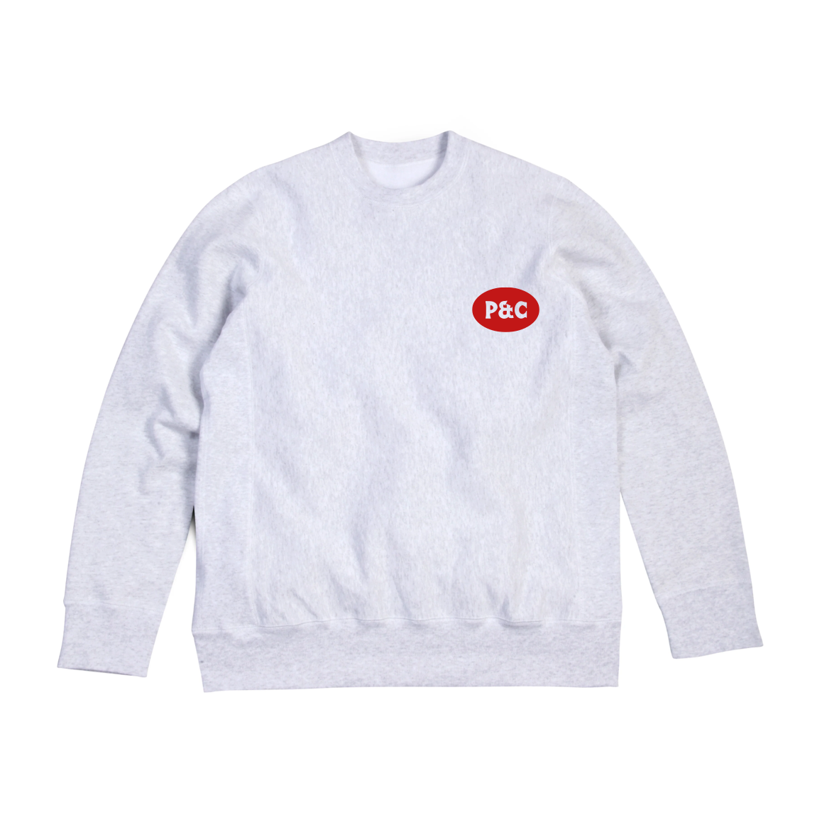 Private "Lucky Cat" Crewneck Heather Ash1