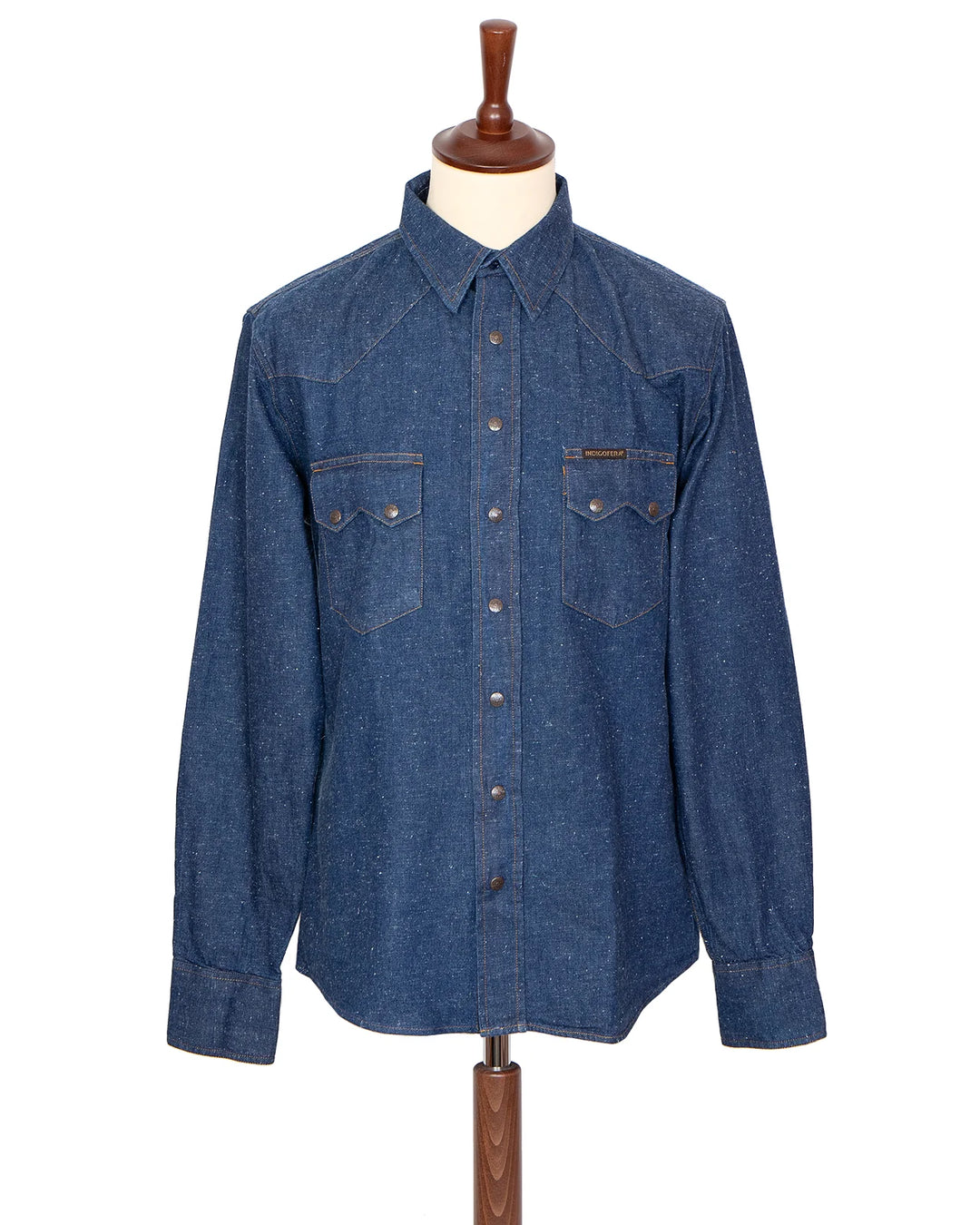 Indigofera - Ryman 8oz Neppy Denim Western Shirt