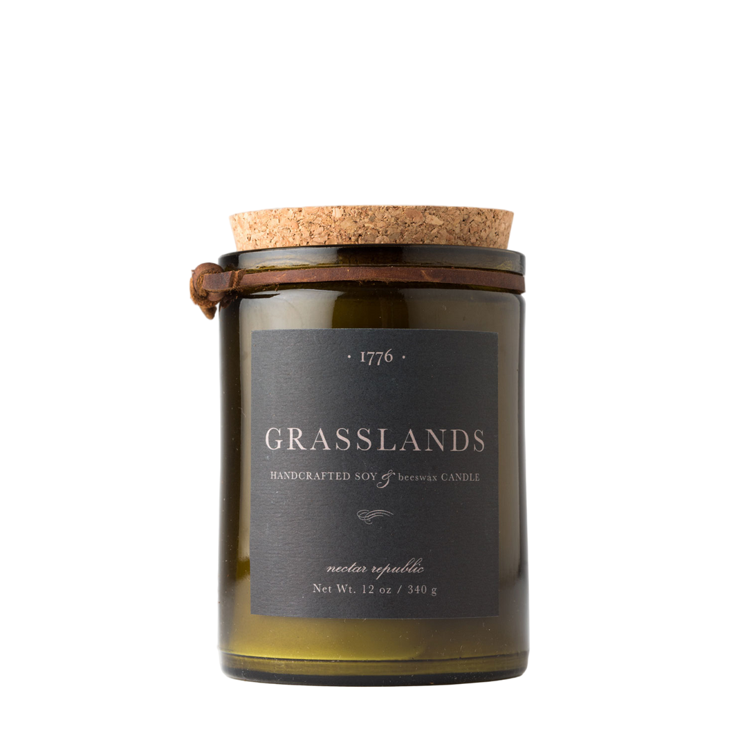 1776 - Grasslands Beeswax Candle