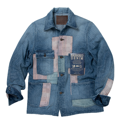 Studio D'Artisan - SASHIKO BORO denim jacket