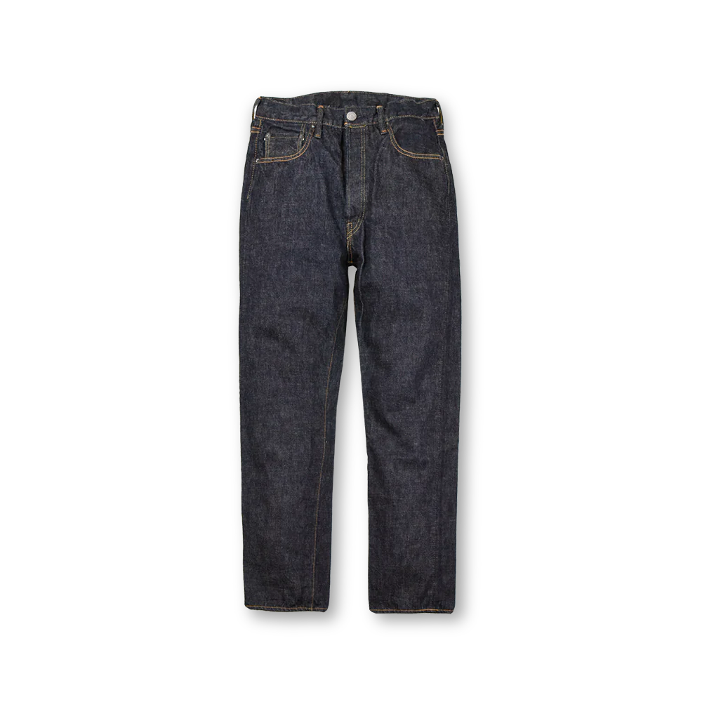 FULLCOUNT - 13.7oz Clean Straight Raw Denim Indigo [1103]