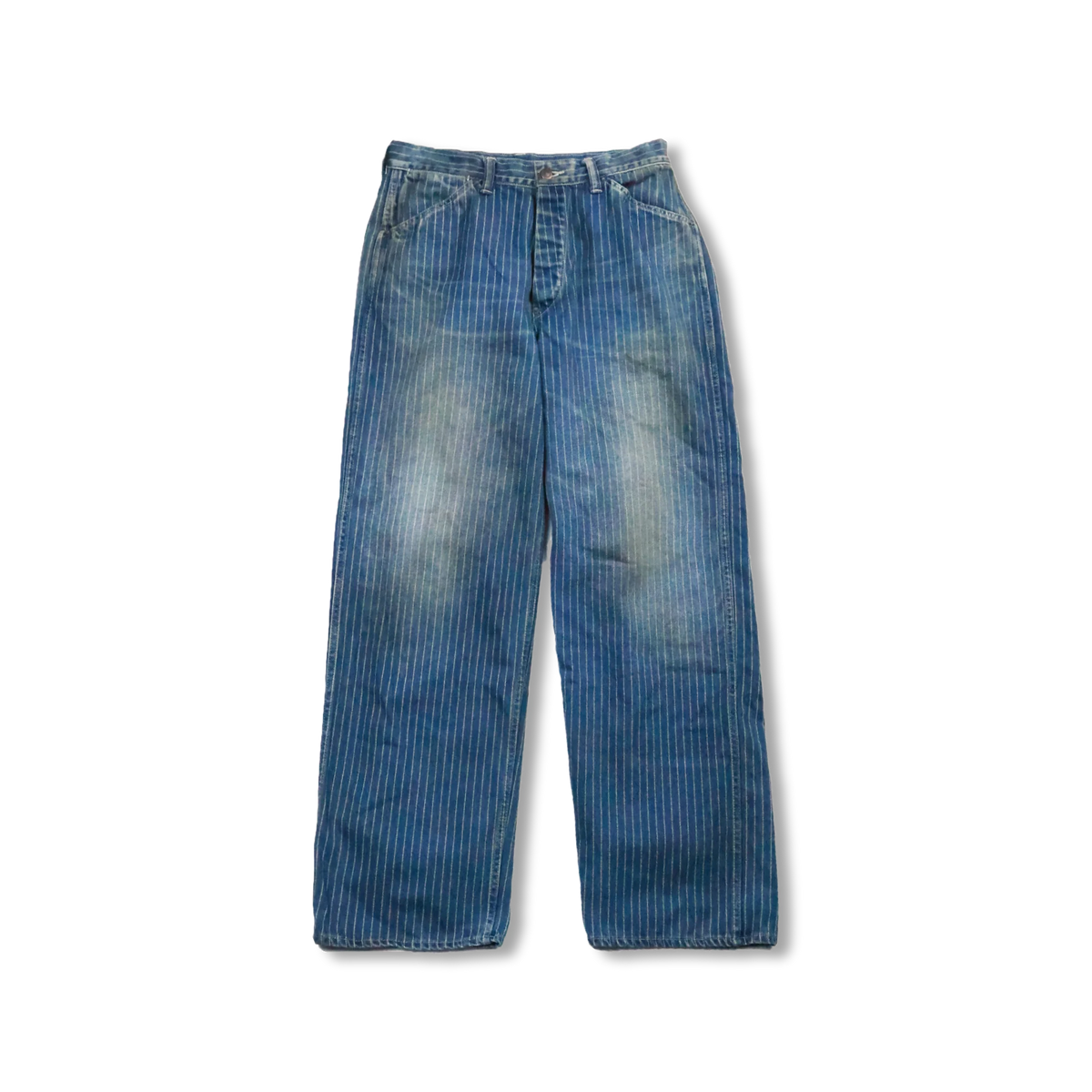 FULLCOUNT - Indigo Wabash Denim Work Pants H.W. [1129HW-7]