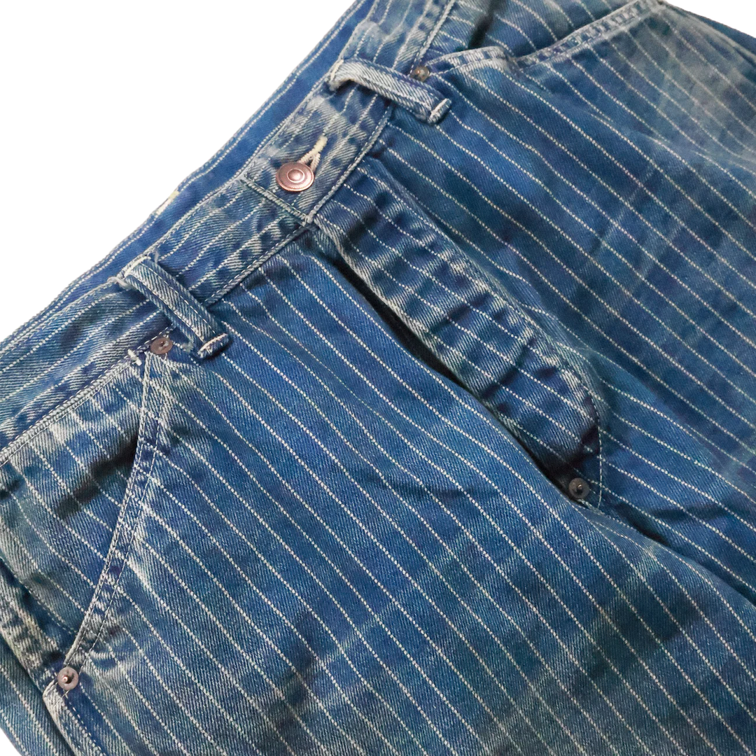 Full Count - Indigo Wabash Work Pants H.W - 1129HW-7