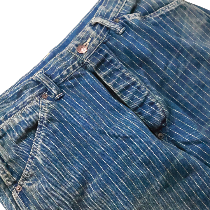 Full Count - Indigo Wabash Work Pants H.W - 1129HW-7