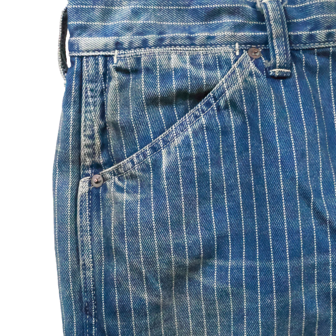 Full Count - Indigo Wabash Work Pants H.W - 1129HW-7