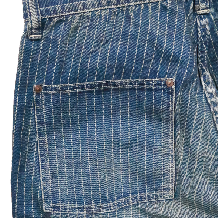 Full Count - Indigo Wabash Work Pants H.W - 1129HW-7