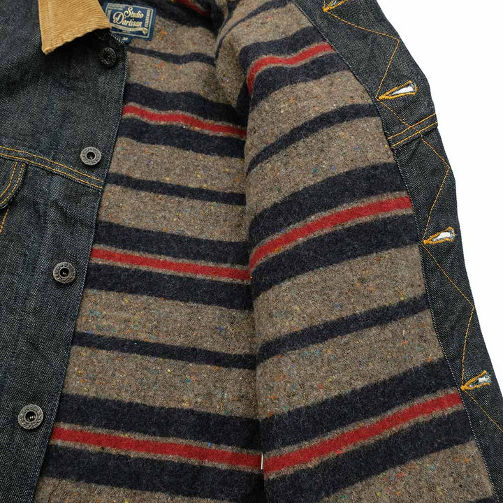 Studio D'Artisan - Denim Blanket Jacket [D4187] ON PREORDER*