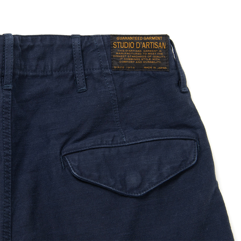 Studio D'Artisan Indigo Cargo Pants [1889]