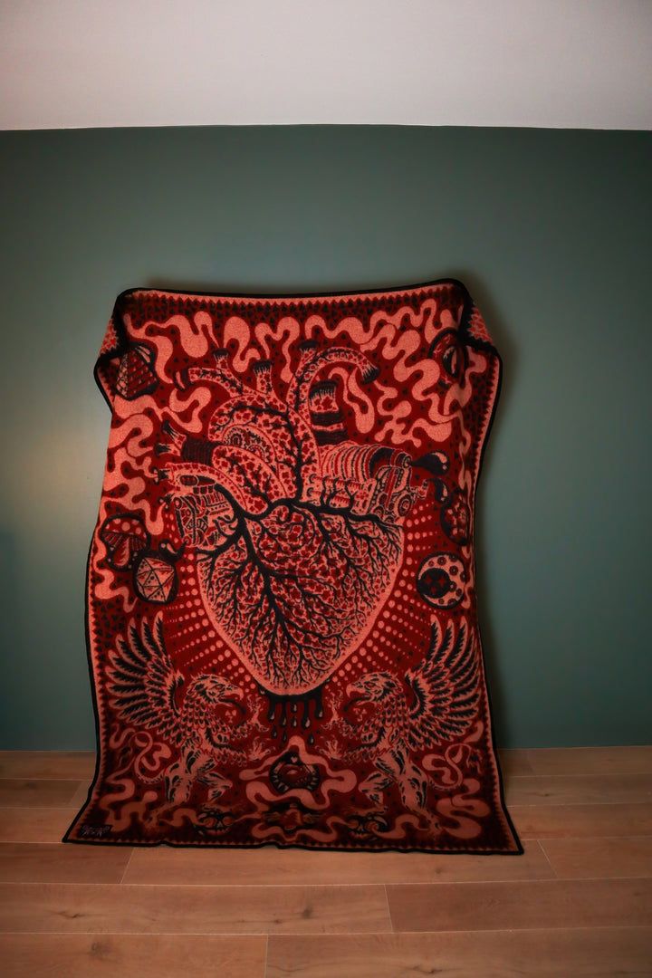 Indigofera x Iron Heart "Friendship" Blanket