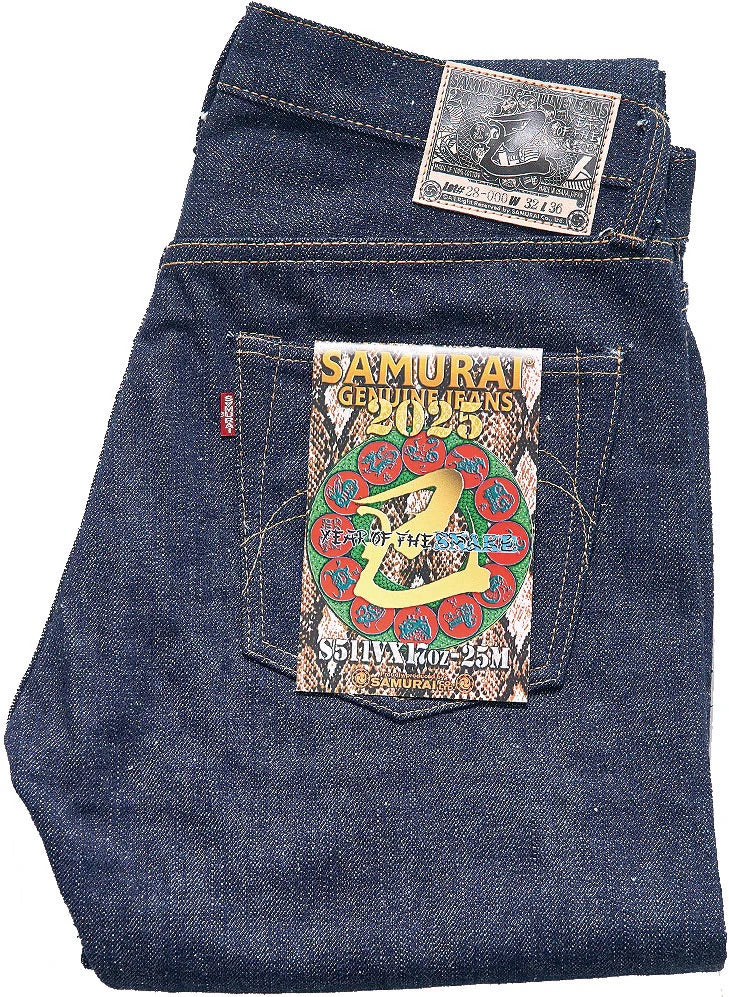 Samurai - "Year of the Snake" 17oz Slim Tapered [S511VX17oz-25M]