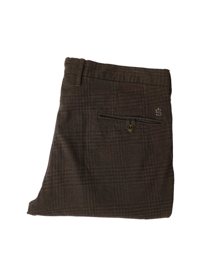 Incotex - Brown Tapered Cotton Pants