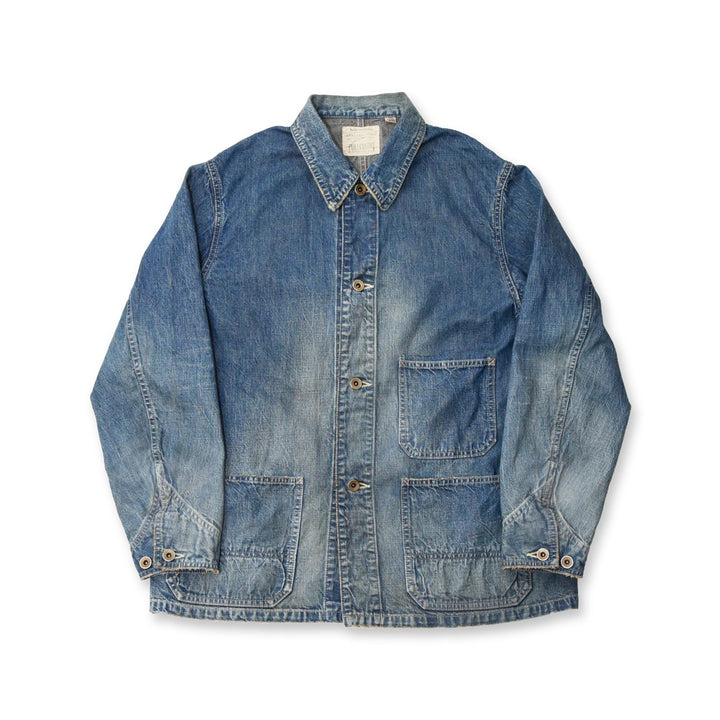 Full Count Denim Chore Jacket - Indigo Blue 2015HW