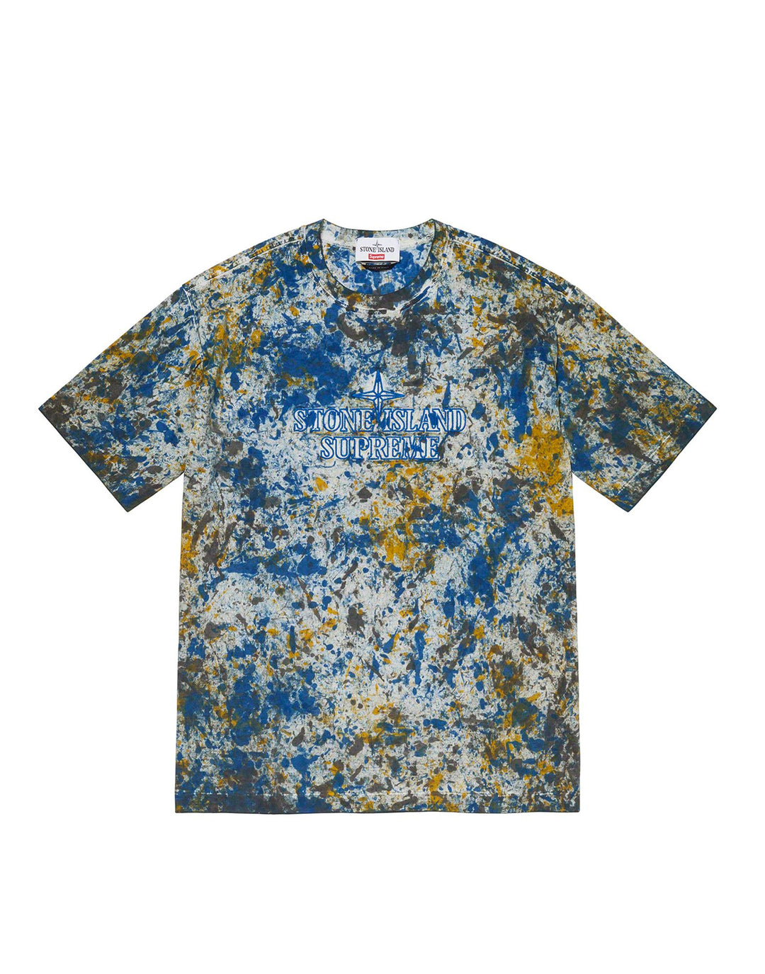 201S2 PAINTBALL CAMOUFLAGE COTTON JERSEY STONE ISLAND/SUPREME®