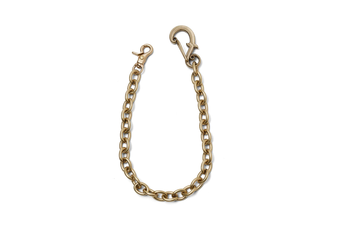 Inception - F-Hole Carabiner Brass Wallet Chain [IPC-02]