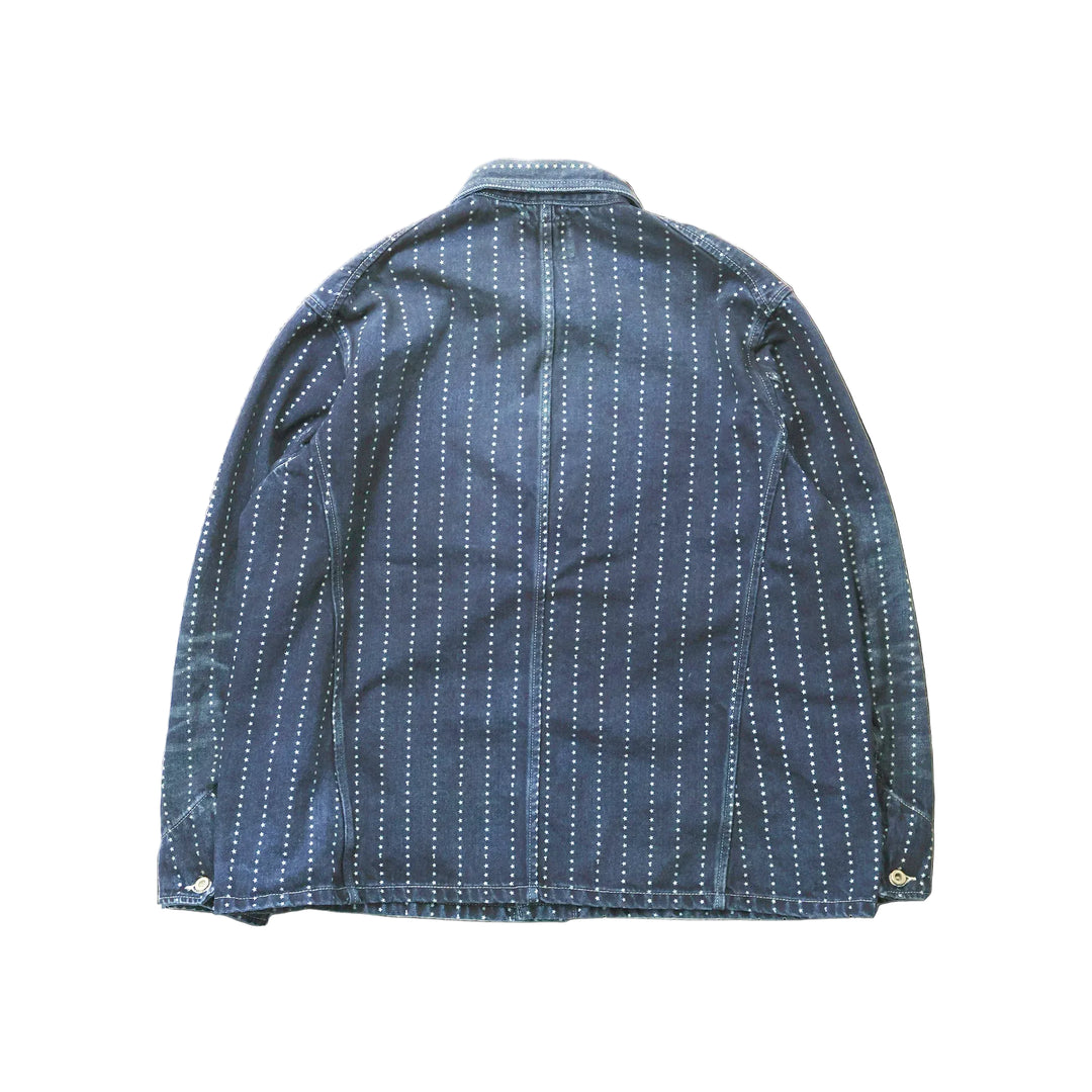 FULLCOUNT - Indigo Star Wabash Denim Chore Coat H.W. [2051HW]