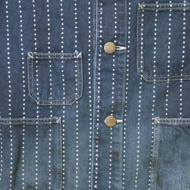 FULLCOUNT - Indigo Star Wabash Denim Chore Coat H.W. [2051HW]
