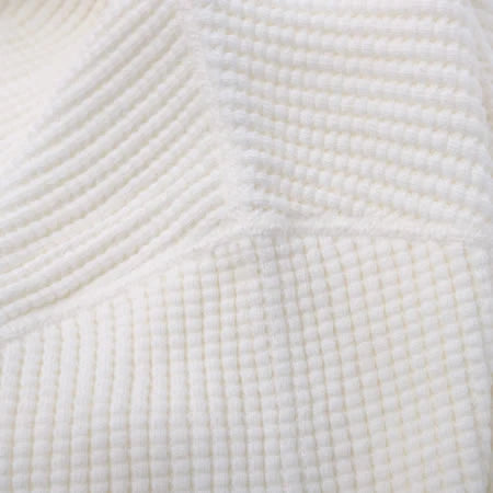 UES Big Waffle Henley Long sleeve - Off White [66BW] ON PREORDER*