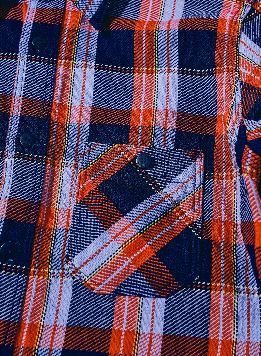 Samurai - Heavy Indigo Flannel Purple [SIN25-01W] ON PREORDER*