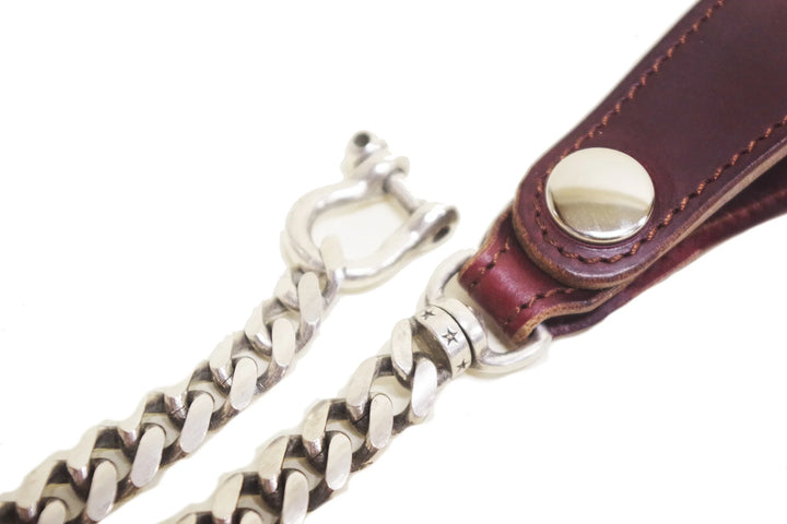 Accel - Chromexcel Leather Brass Chain (Silver Plated) [IPC-11]
