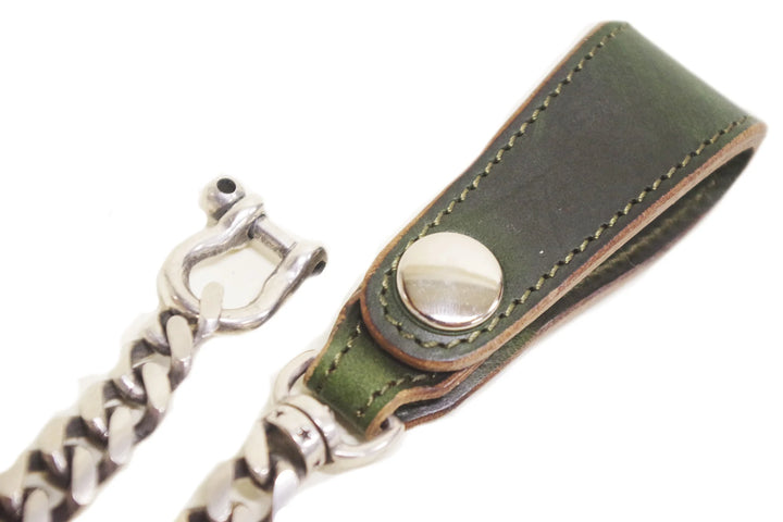 Accel - Chromexcel Leather Brass Chain (Silver Plated) [IPC-11]