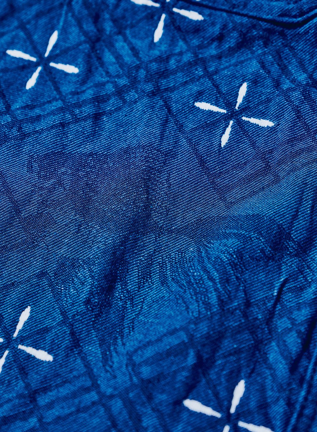 Samurai - Narihirabishi Goldfish Pattern Jacquard Work Shirt [SSS25-02] ON PREORDER*