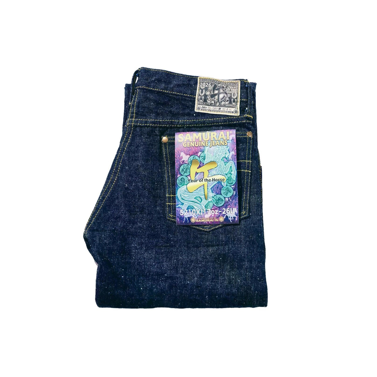 Samurai - "Year of the Horse" Slim Straight Selvedge Jeans [S210XJ17oz-26U]