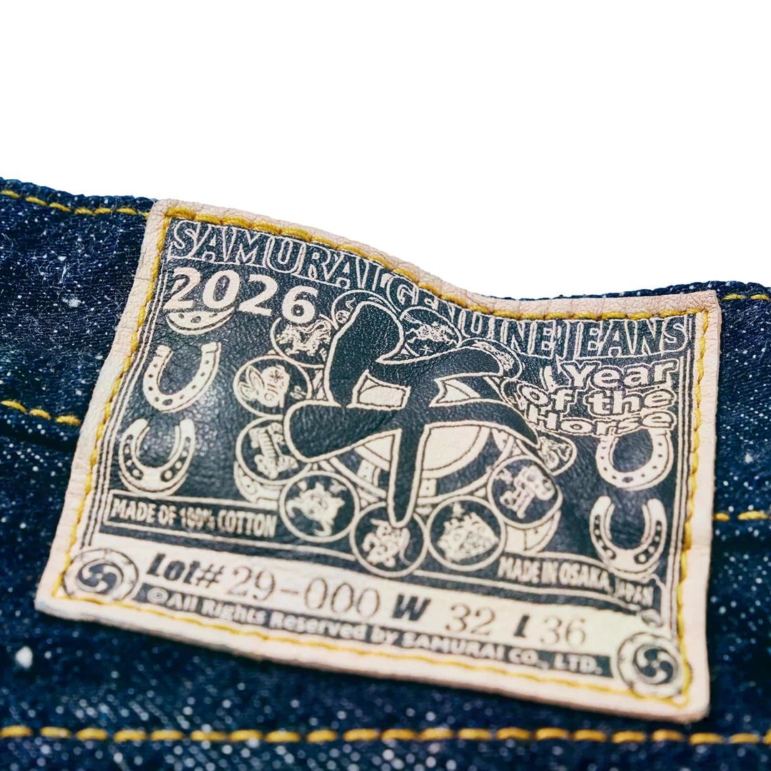 Samurai - "Year of the Horse" Slim Straight Selvedge Jeans [S210XJ17oz-26U]