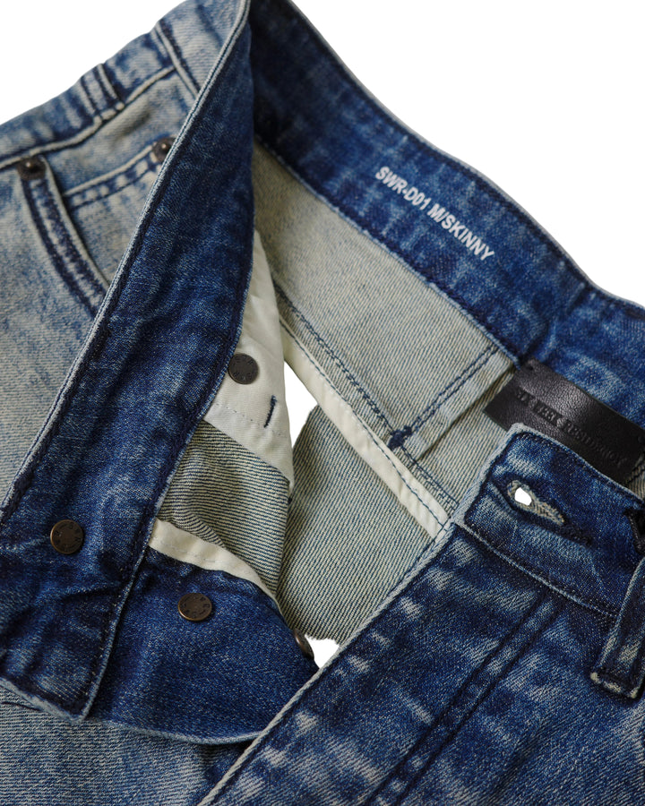 Six Week Residency - Japan Vintage Desert Indigo Skinny Jeans [D01]