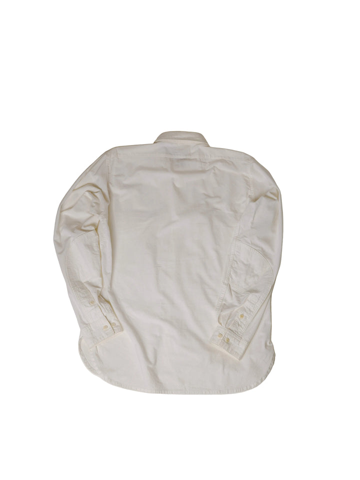 Maru Sankaku Peke - White Chambray Shirt