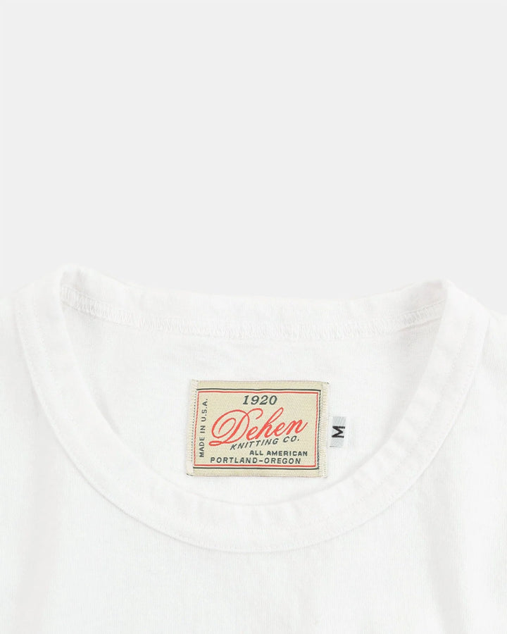 Dehen Heavy Duty Tee - White