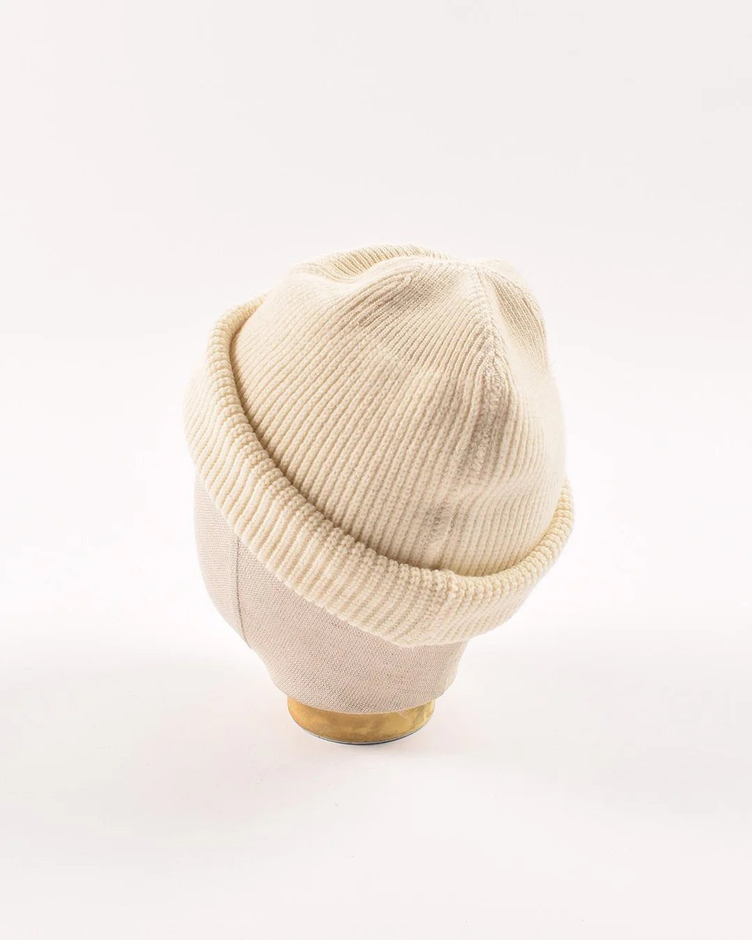 Dehen Wool Knit Watch Cap - Natural