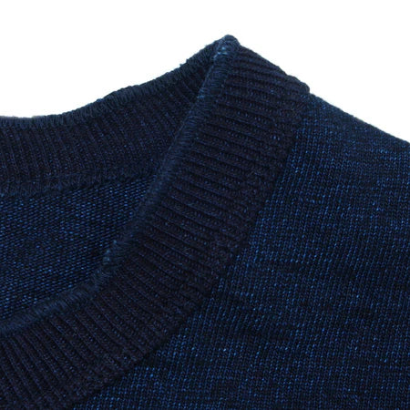 UES No. 7 Yarn Dyed Indigo T-Shirt - Indigo [652531] ON PREORDER*