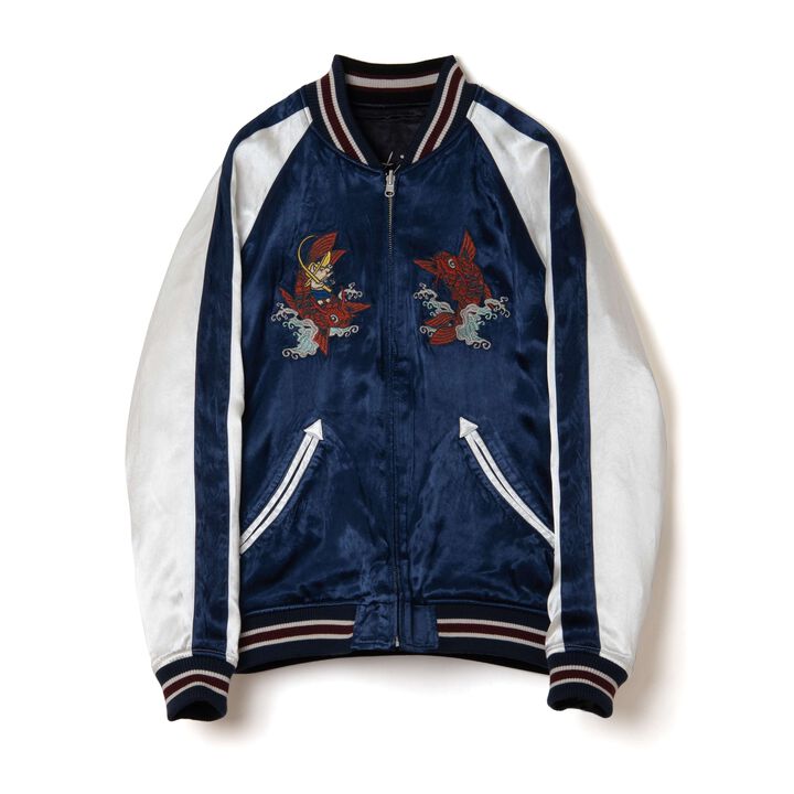 Studio D'artisan - Men's Satin Sukajan Reversible Woven Jacket [4612] ON PREDORDER*