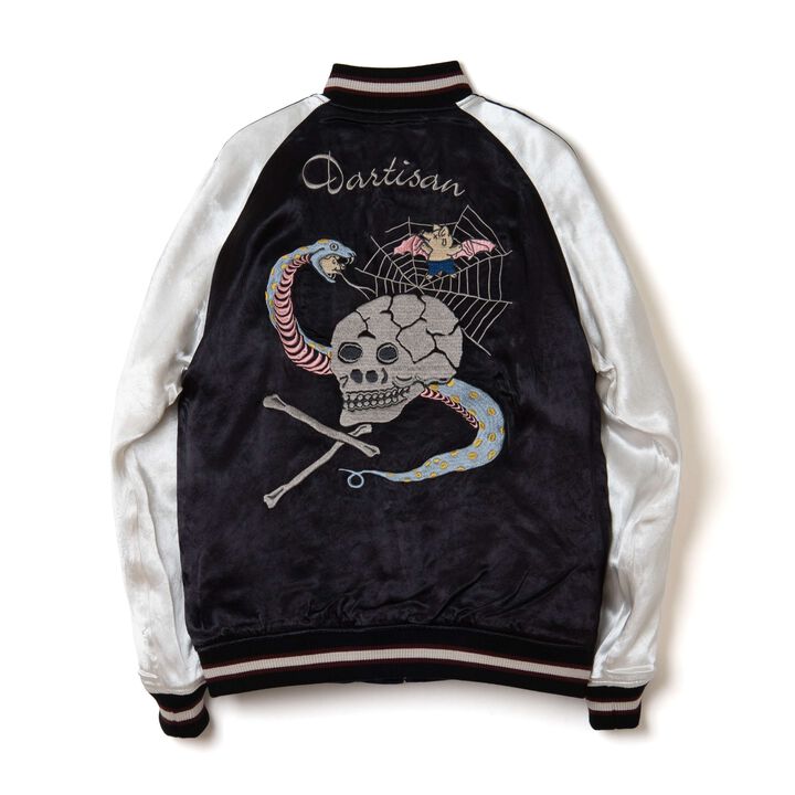 Studio D'artisan - Men's Satin Sukajan Reversible Woven Jacket [4612] ON PREDORDER*