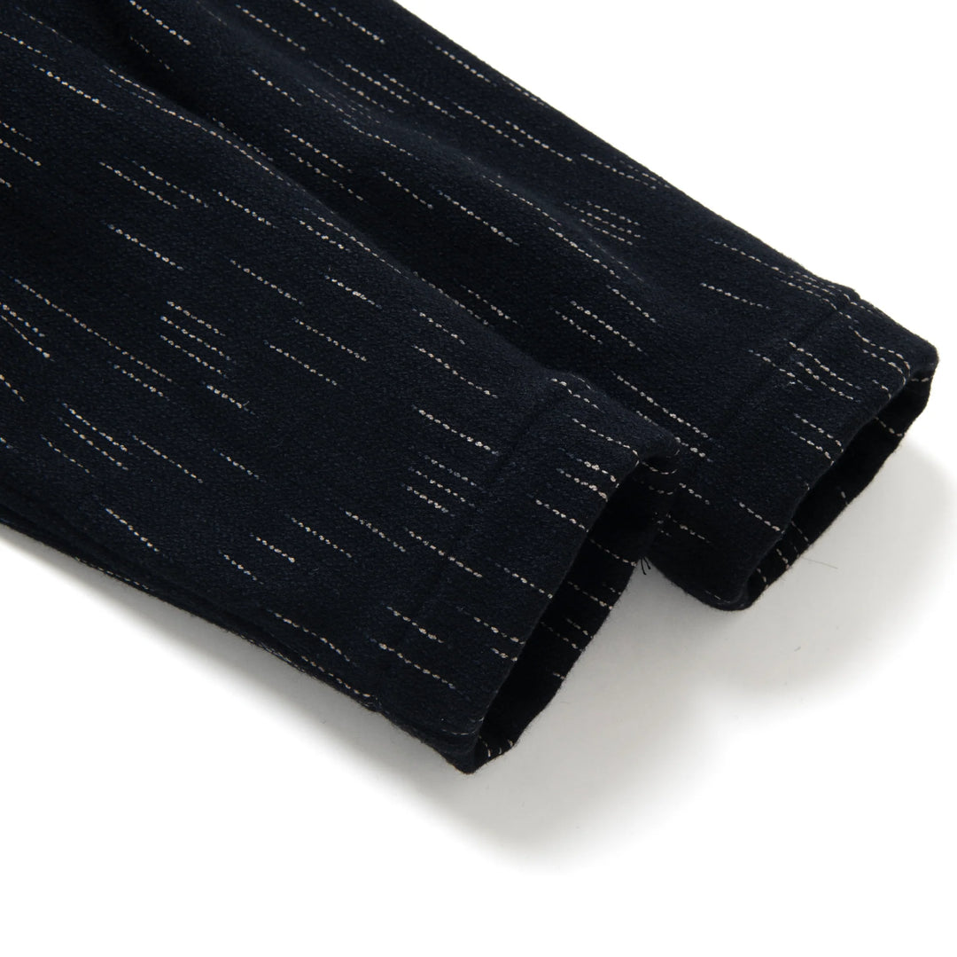 Studio D'Artisan - Black Kasuri Dyed Beach Cloth Jacket [4616]