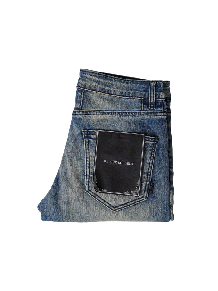 Six Week Residency - Japan Vintage Desert Indigo Skinny Jeans [D01]