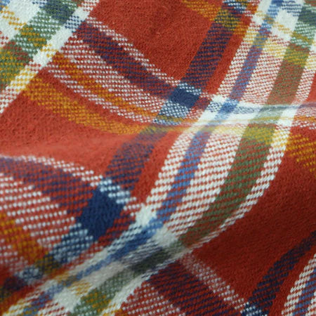 UES Heavy Flannel Shirt - Red [502553] ON PREORDER*