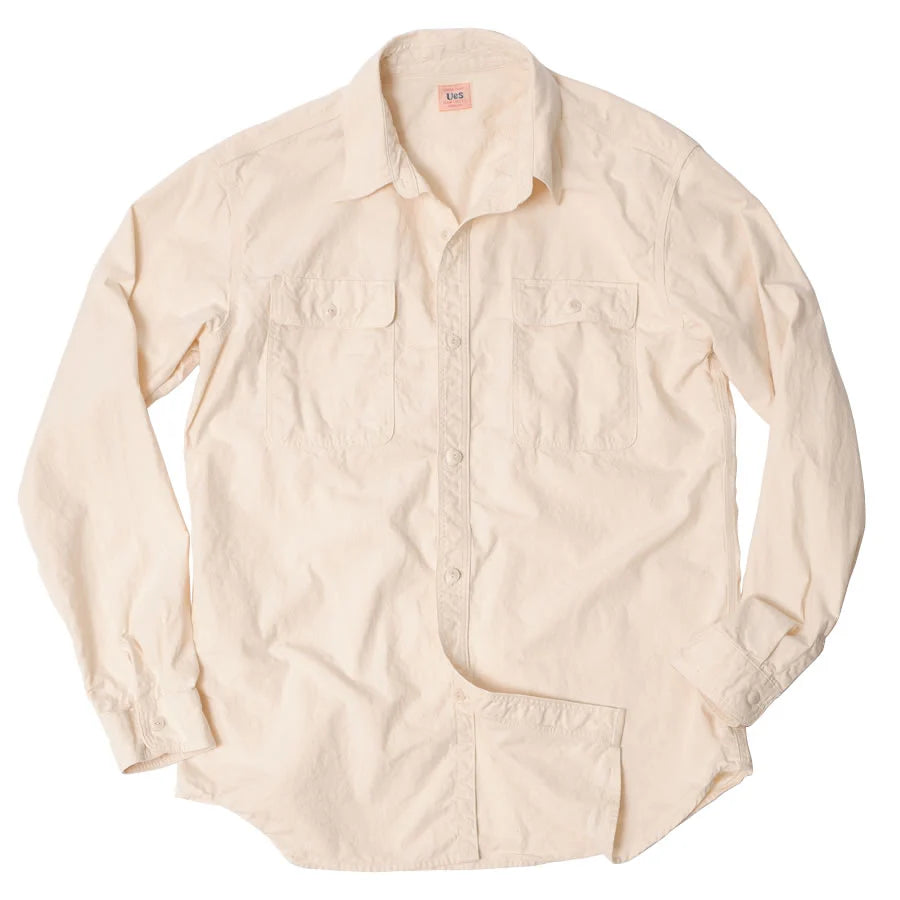 UES MFG CO. - Triple Stitch Work Shirt Off-White [502601]