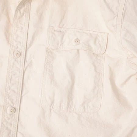 UES MFG CO. - Triple Stitch Work Shirt Off-White [502601] ON PREORDER*