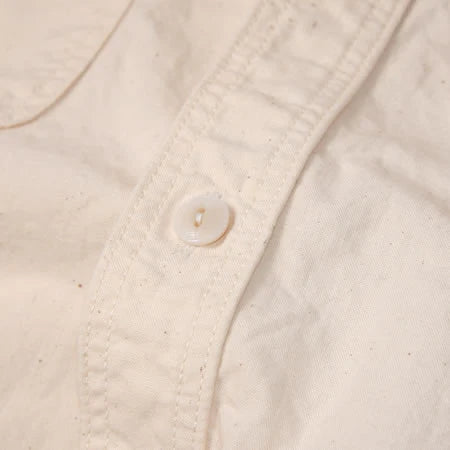 UES MFG CO. - Triple Stitch Work Shirt Off-White [502601] ON PREORDER*