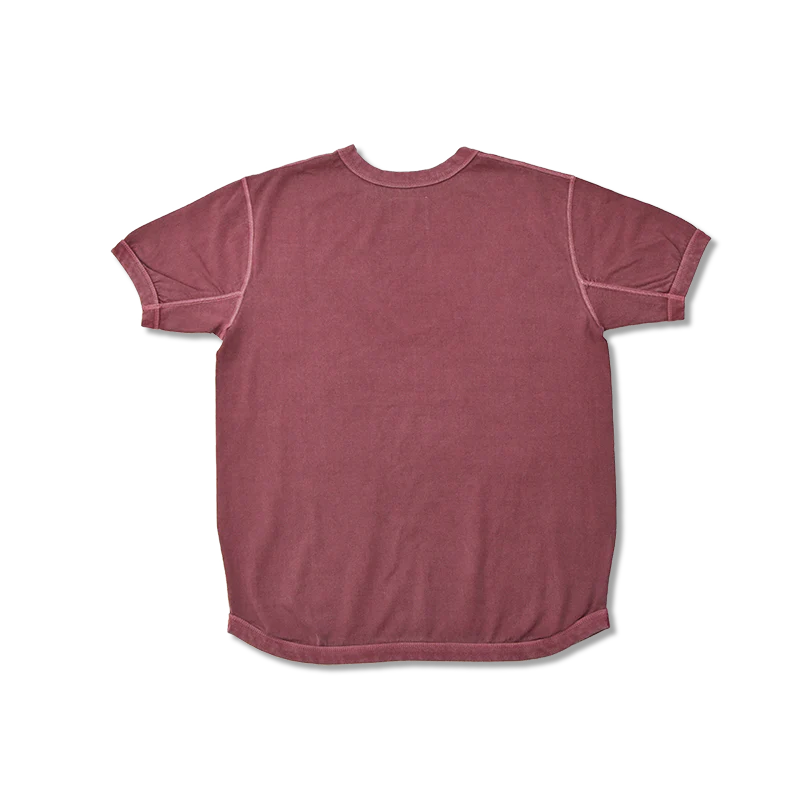 Full Count Flat Seam T-Shirt [5222-24] - Burgundy