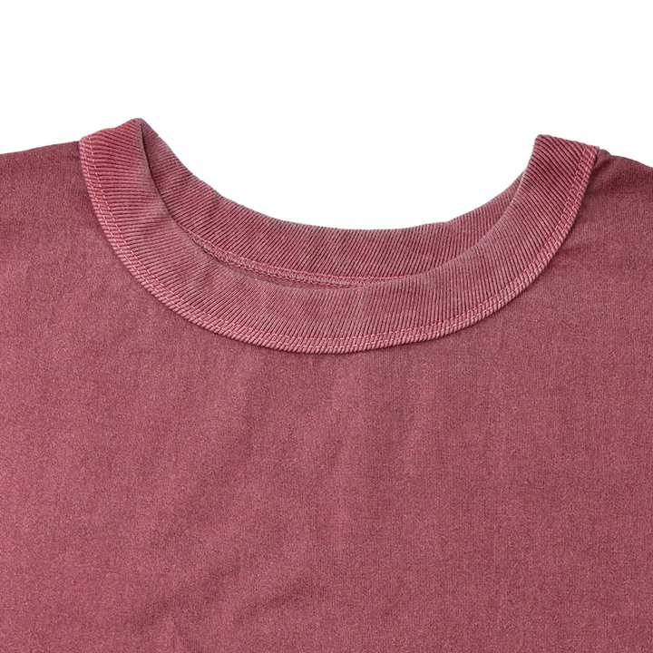 Full Count Flat Seam T-Shirt [5222-24] - Burgundy