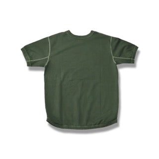 Full Count Flat Seam T-Shirt [5222-25) - Green